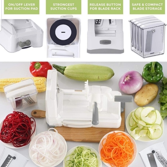 Spiralizer... Veggie noodle maker. KETO AND PALEO - Picture 5 of 10